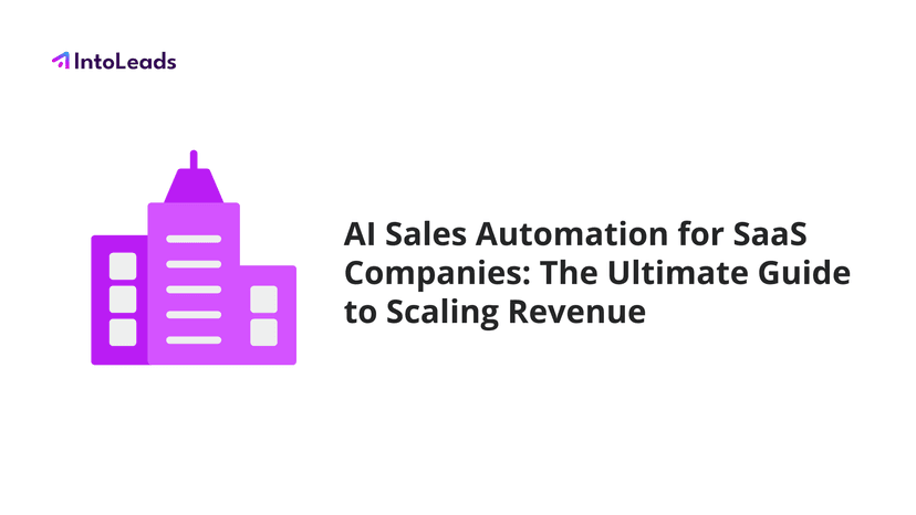 Cover for AI Sales Automation for SaaS Companies: The Ultimate Guide to Scaling Revenue
